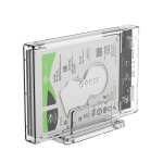 Orico 2.5 USB3.0 External Hard Drive Enclosure Transparen - 2159U3-CR-BP