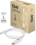 Club 3D Usb-c To Displayport Cable 1.2M USB 3.1 White