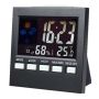 Electronic Alarm Clock With Backlit Thermometer And Hygrometer Voice