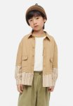 Oversized Poplin Overshirt - Beige