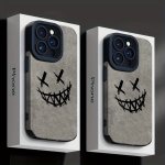 Smiling Demon Design Tpu Phone Case For Iphone Series - Durable Shockproof Cover With Artistic Smile Stitching For Iphone 11 11