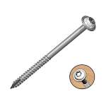 2.5" Pocket Screws Washer-head Coarse T20 - 1000PCS 5216