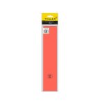 Tower Spine Labels Flu Red 100S