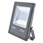 20W LED Floodlight Black Slim Design