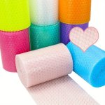 Blue Cute Heart-shaped Bubble Packaging Gift Box Shockproof Packaging Fragile Glass Commodity Packaging Party Decoration