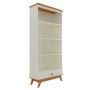 01 Drawer Bookcase Off White/freijo