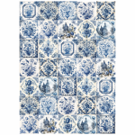 FSC2393 Printed Wall Hanging Prints Delft Tiles