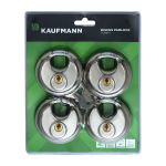 Padlock Discus 70MM S steel 4PACK