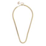 Goldair Gold Plated Flat Snake Choker