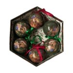 BOX 7 Dog W Hat Paper Balls