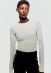 Drymove Seamless Sports Top - Cream
