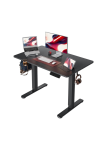 Toxiya Smart Electric Height-Adjustable Standing Desk With Desktop - Multiple Colors 120X60CM Desktop 70X120CM Height - Black