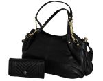 Fino Gio Full Grain Genuine Leather Flap Purse In Gift Box