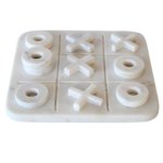 White Marble Noughts And Crosses