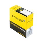 Tower Self Adhesive White Labels 16X22MM 640 Labels