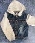 Woolworths Blue Hooded Denim Jacket 9/10Y