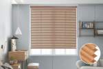 Smte-wd-quality Roller Pvc Blinds Single Layer Day Night Blinds -brown 180 W X 150 L Cm With Keychain