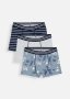 Doggie Print Cotton Trunks 3 Pack