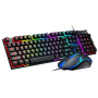 Rgb Gaming Keyboard And Mouse Combo USB Wired Backlit Keyboard For Computer