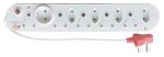 Acconet 10 Way Multiplug With 5X 16A Sa And 4X 5A 2 Pin + 1 Round Socket