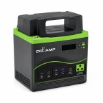 Cclamp CL-12560AC 100W Portable Power Station With Ac Output USB Ports Dc Output LED Light & Carry Handle Rechargeable Backup Po