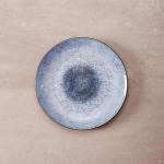 Marbled Side Plate Blue Haze