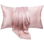 100% Pure Mulberry Silk 6A Grade Pillowcase For Hair & Skin - Pale Pink