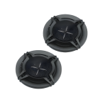2PCS Of 6' 60W 3-WAY Mega Bass Coaxial Car Speakers XS-FB1630-6