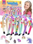 Purple Ladybug Diy Unicorn Girls Headbands - Unicorn Gifts For Girls 4-6 7 Year Old Girl Birthday Gifts Idea Fun Hair Accessorie