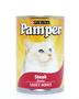 Pampers Pamper Mmmm Saucy Mince - Steak Flavour Tinned Cat Food 385G