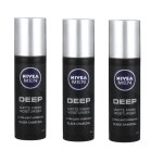 Nivea Men - Deep Face Moisturiser Deep Matte 3 X 50ML
