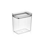 2.1LT Rectangular Airtight Food Container Grey