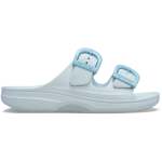 Saturday Enamel Buckle Sandal - Vapor Ice W11