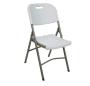 Plastic Foldable Patio Chair Chair White 9OL51CMXW46CMXH86CM