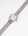 Silver Diamante Roman Numeral Small Watch