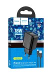 Hoco CS21A Wall Charger Set Rich QC3.0 Eu Cable Set USB To Micro USB