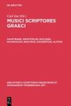 Musici Scriptores Graeci Cb Book
