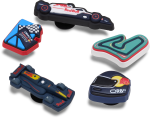 Redbull Racing Crocs 5 Pack Jibbitz - Multi Osfa