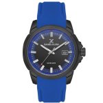 Gents Premium Black blue Dial