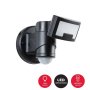 Eurolux Nightwatcher Robotic Security Light Black LED Livestainable