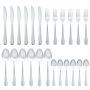 24-PIECE Stainless Steel Cutlery Set High Quality For 6 People
