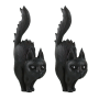 Halloween Figurines Bookshelf Desk Decoration Black