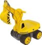 Power-worker Maxi Digger Ride-on Yellow And Grey