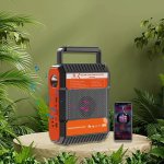 4500MAH Solar Lighting System With Bluetooth Speaker