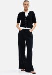 Knitted Cardigan - Black