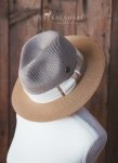 Two-tone Taupe & Sand Hat