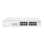 HPE Networking Instant On 1430 16-PORT CLASS4 Unmanaged L2 Gigabit Ethernet Poe Switch White R8R48A