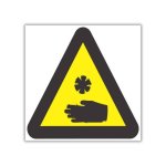 Beware Of Cold Burns Safety Sign WW18