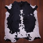 Aa Grade Nguni Hide 665 Black white XL - Extra Large Black white Panelled