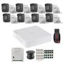 Hikvision 8 Channel 1080P Complete Kit - No Hdd -1 Roll